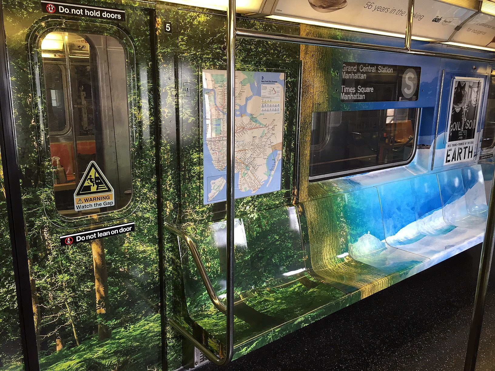 Neil Young turned NYC’s “S” subway shuttle into the Earth Train