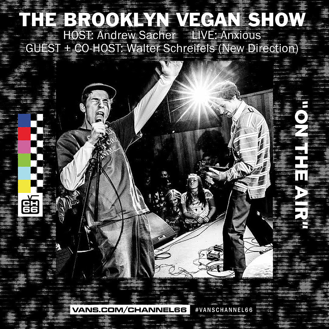 BrooklynVegan & Walter Schreifels teaming for two Ch 66 shows ft. Anxious & One Step Closer!