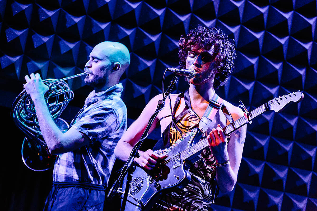 PWR BTTM played their first of two Joe’s Pub shows (pics)