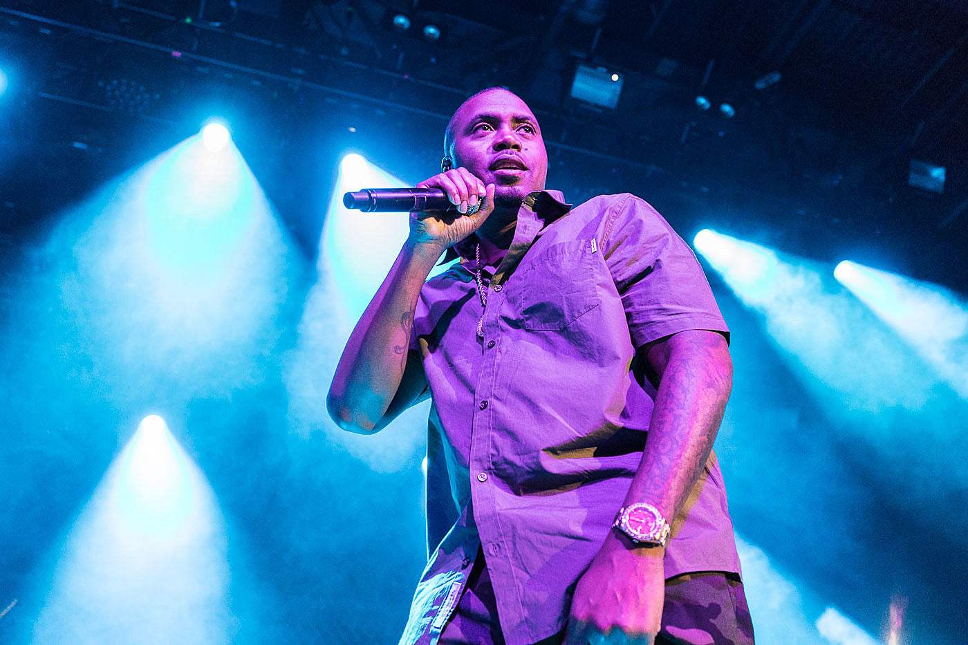 Nas played BK Steel with Young M.A, Dave East & DJ Biz Markie (pics, setlist, video)