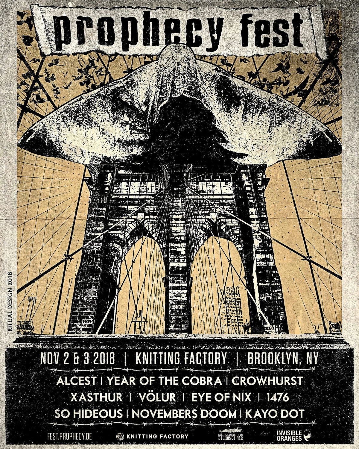 Prophecy bands tell us what they’re listening to (win tix to the NYC fest)