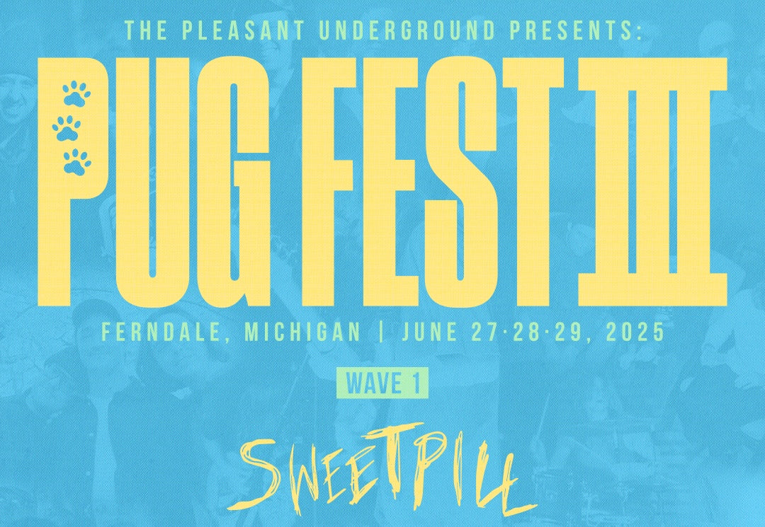 Pug Fest III has Sweet Pill, awakebutstillinbed, Liquid Mike & more DIY/emo bands on initial lineup