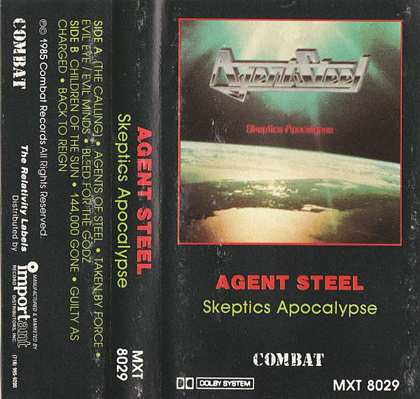 John Cyriis touring as Agent Steel (it’s not going well)