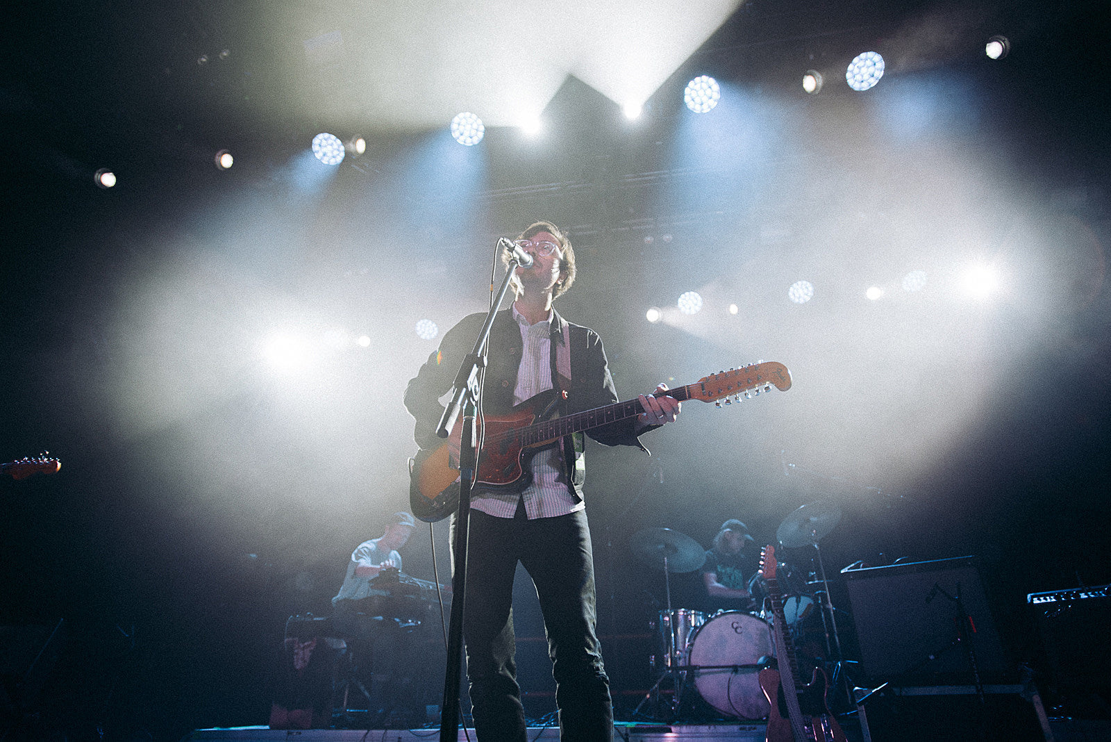 Real Estate share interactive “Stained Glass” video, expand tour ++ pics from Brooklyn Steel night 2