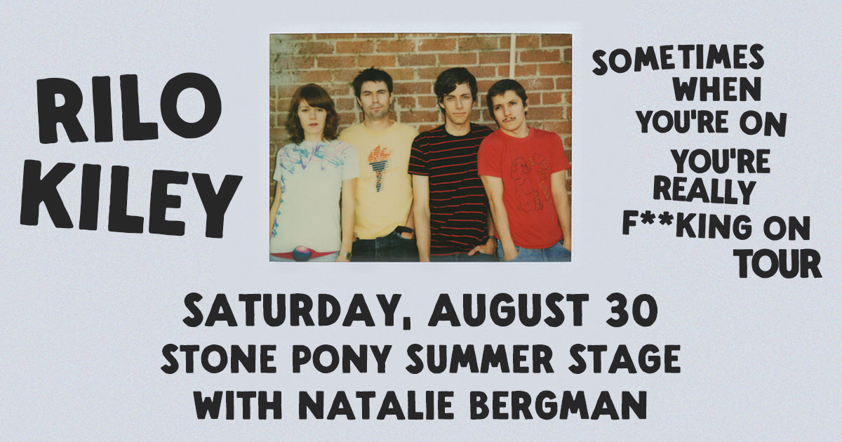 Rilo Kiley @ Stone Pony Summer Stage on BrooklynVegan Presale (password here)