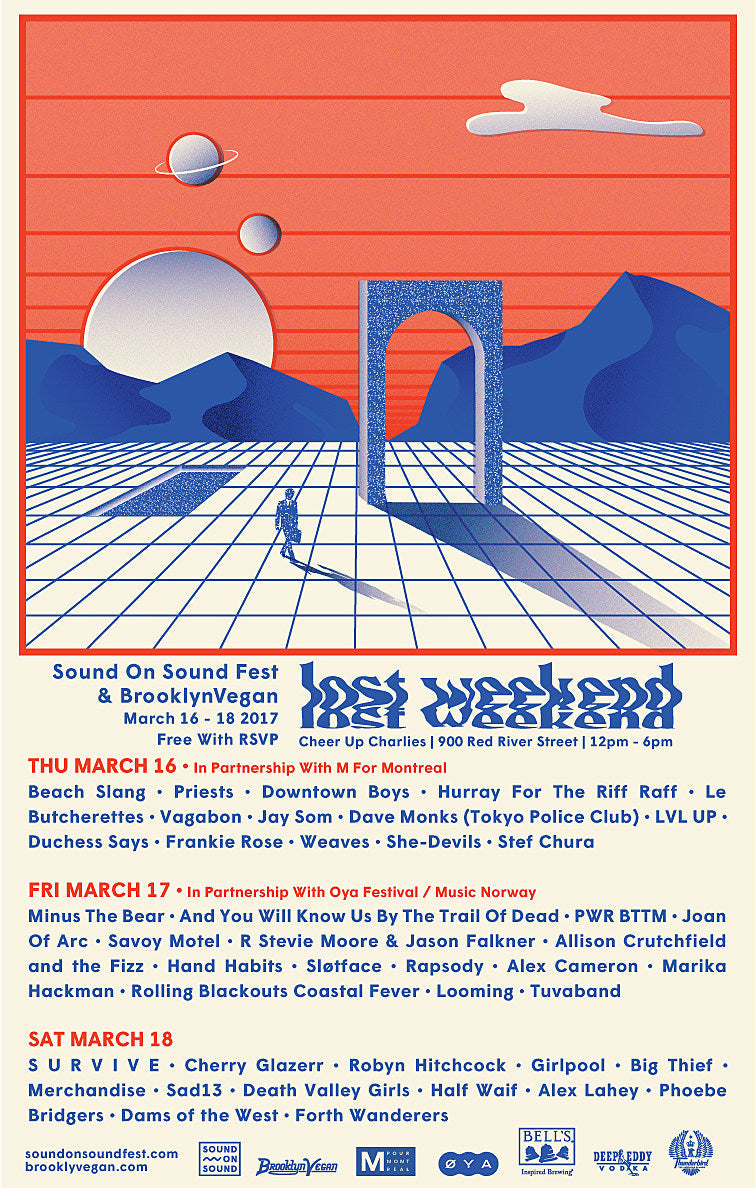 BrooklynVegan/SOS SXSW lineups: Beach Slang, Priests, S U R V I V E, Minus the Bear & many more