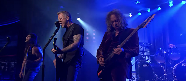 Metallica played “Moth Into Flame” on ‘Fallon’ (watch)
