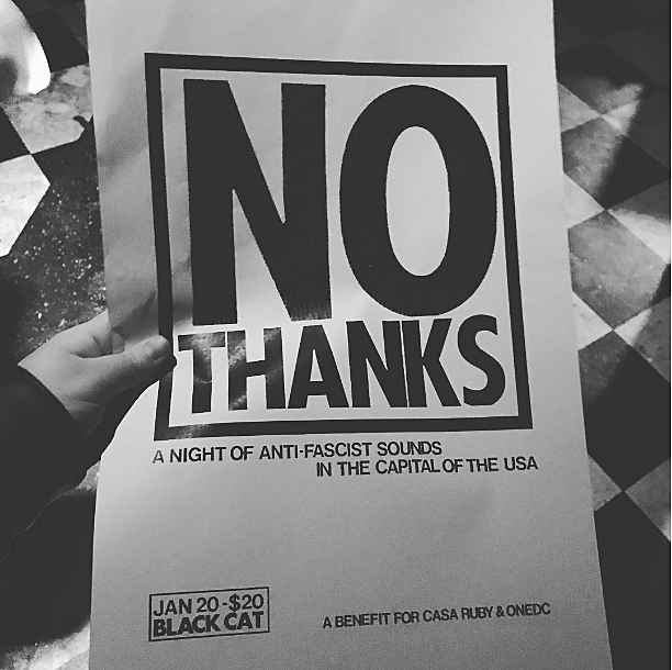 Ted Leo, Priests, Waxahatchee & more played Inauguration Night protest show in DC (pics, review)