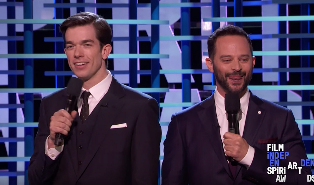watch Nick Kroll & John Mulaney’s funny Spirit Awards opening monologue