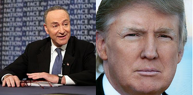 New York Senator Chuck Schumer shares Trump-dissing Spotify playlist
