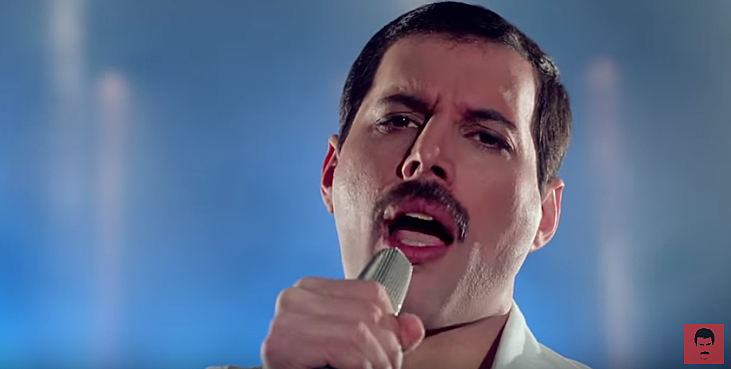 previously unreleased Freddie Mercury song/video has surfaced