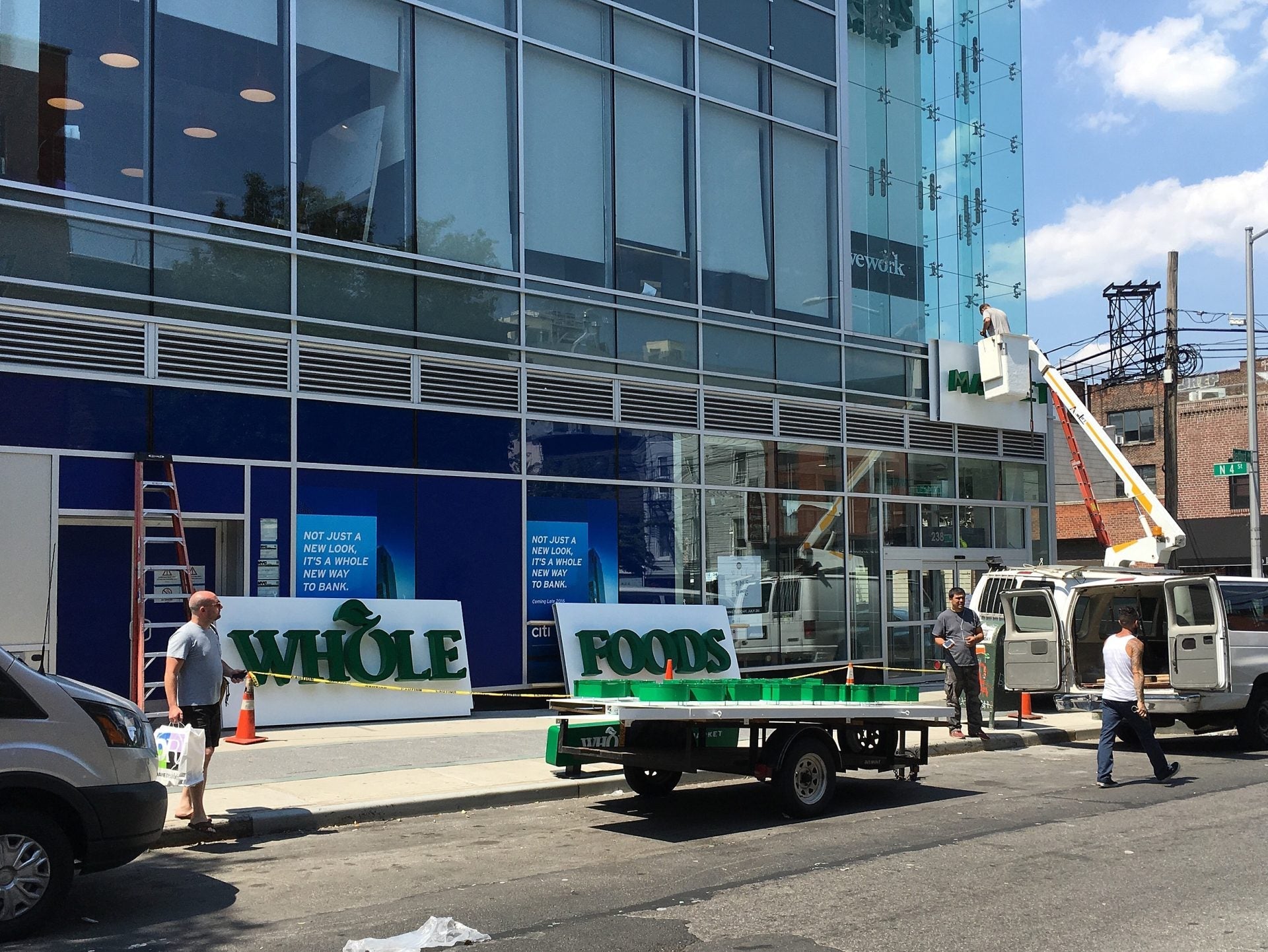 Williamsburg’s Whole Foods and Apple stores both opening next week