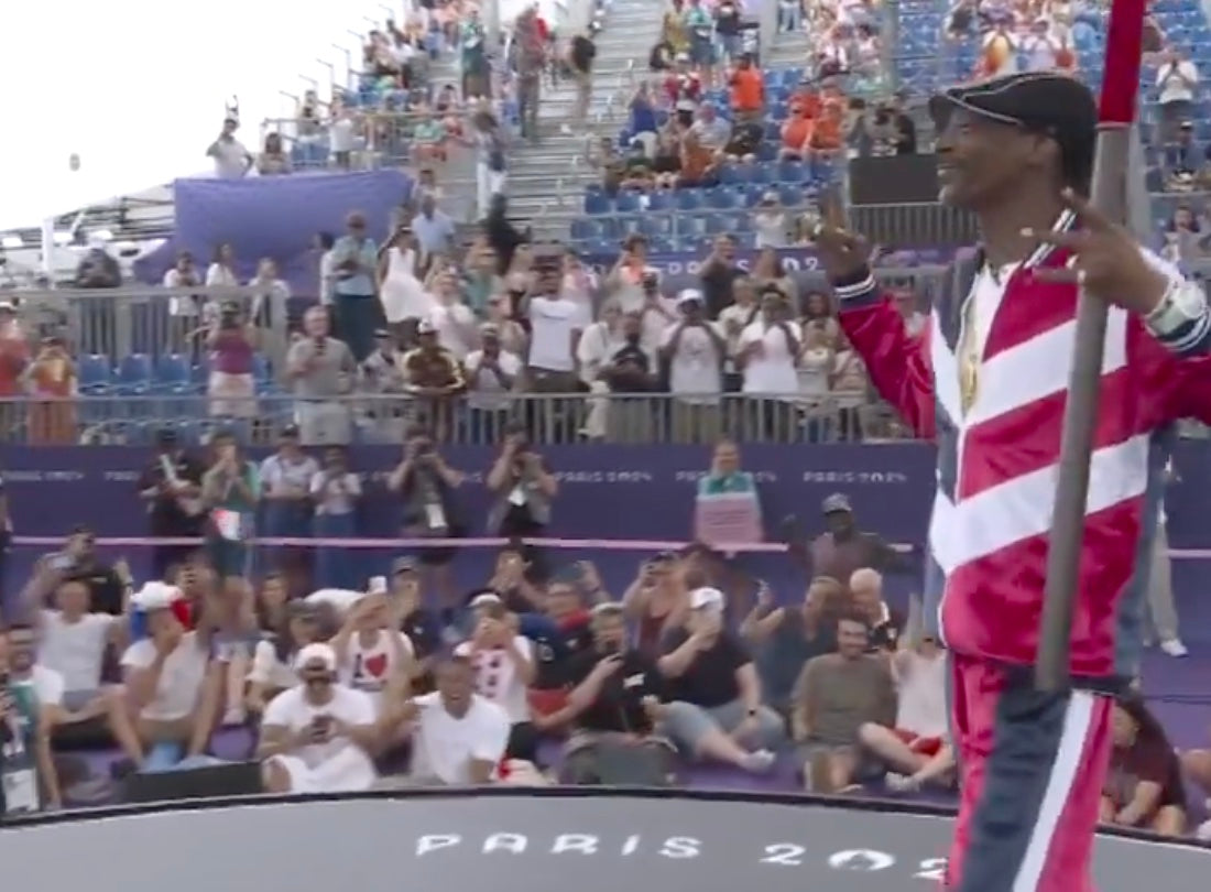 Watch Snoop Dogg introduce breakdancing’s Olympics debut