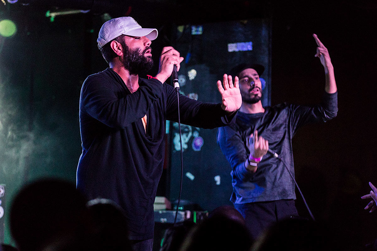 Swet Shop Boys (Heems & Riz) played two NYC shows (pics from Webster Studio)
