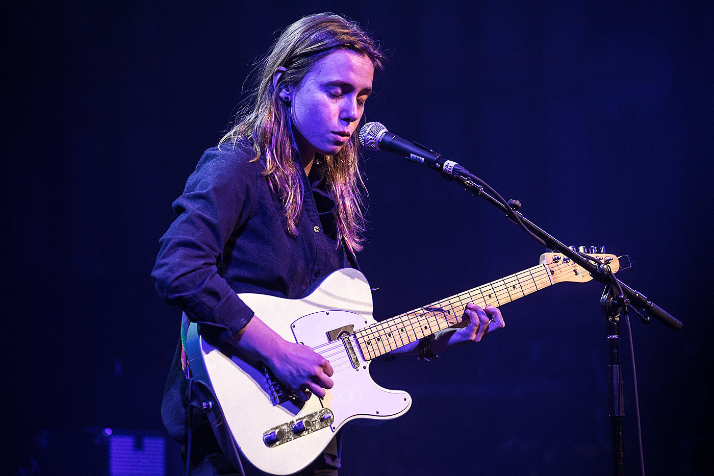 Julien Baker playing Rough Trade and doing Q&A after Town Hall show