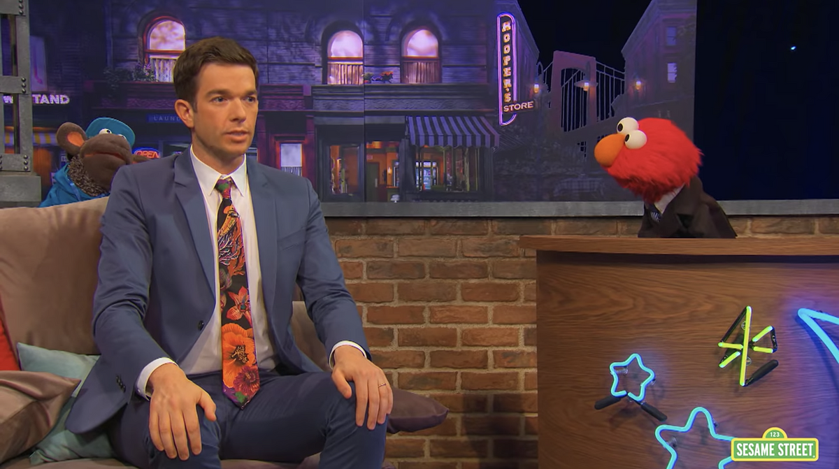 Elmo is getting his own “not-too-late” talk show on HBO Max (which launches Memorial Day Weekend)