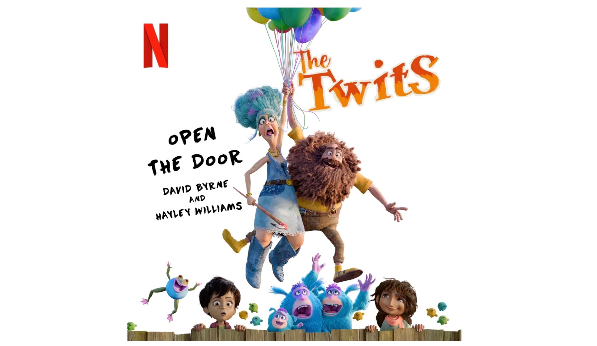 Listen to Hayley Williams & David Byrne’s “Open The Door” from Netflix’s ‘The Twits’