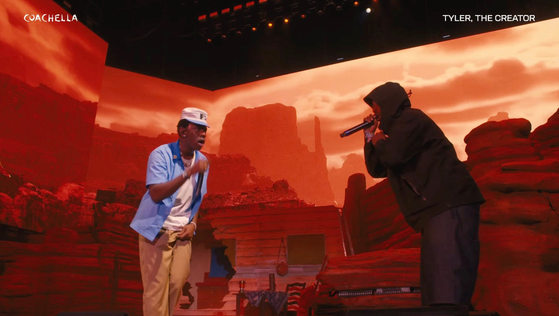 Tyler, the Creator brings out Earl Sweatshirt at Coachella