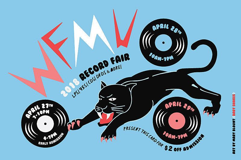 WFMU Record Fair is this weekend: more performances & screenings ++ get $2 off admission