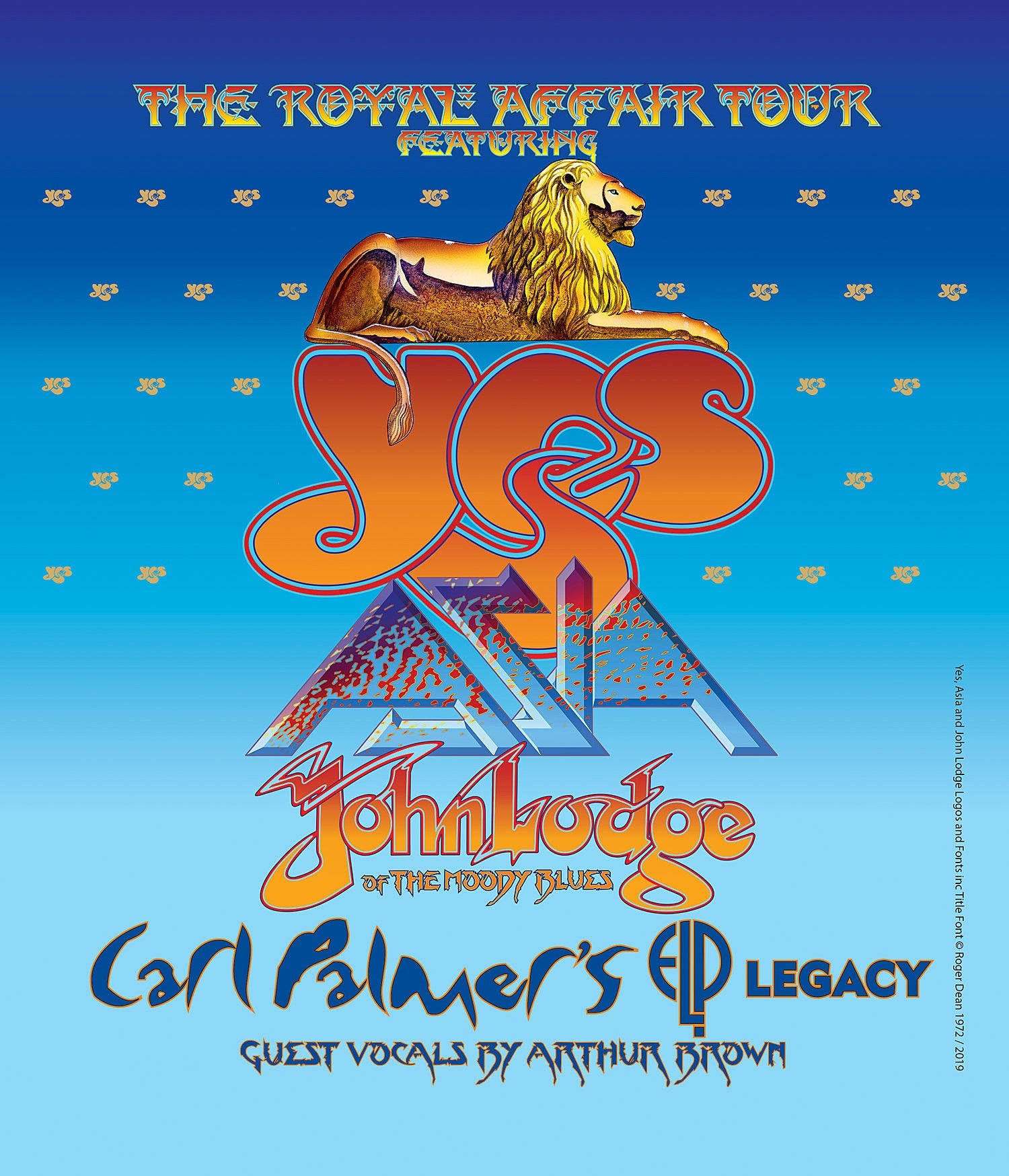 Yes touring w/ Moody Blues’ John Hodge, Carl Palmer’s ELP + Arthur Brown, more
