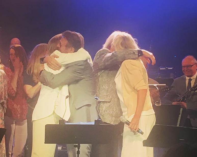 ABBA performed together for the first time in decades last night
