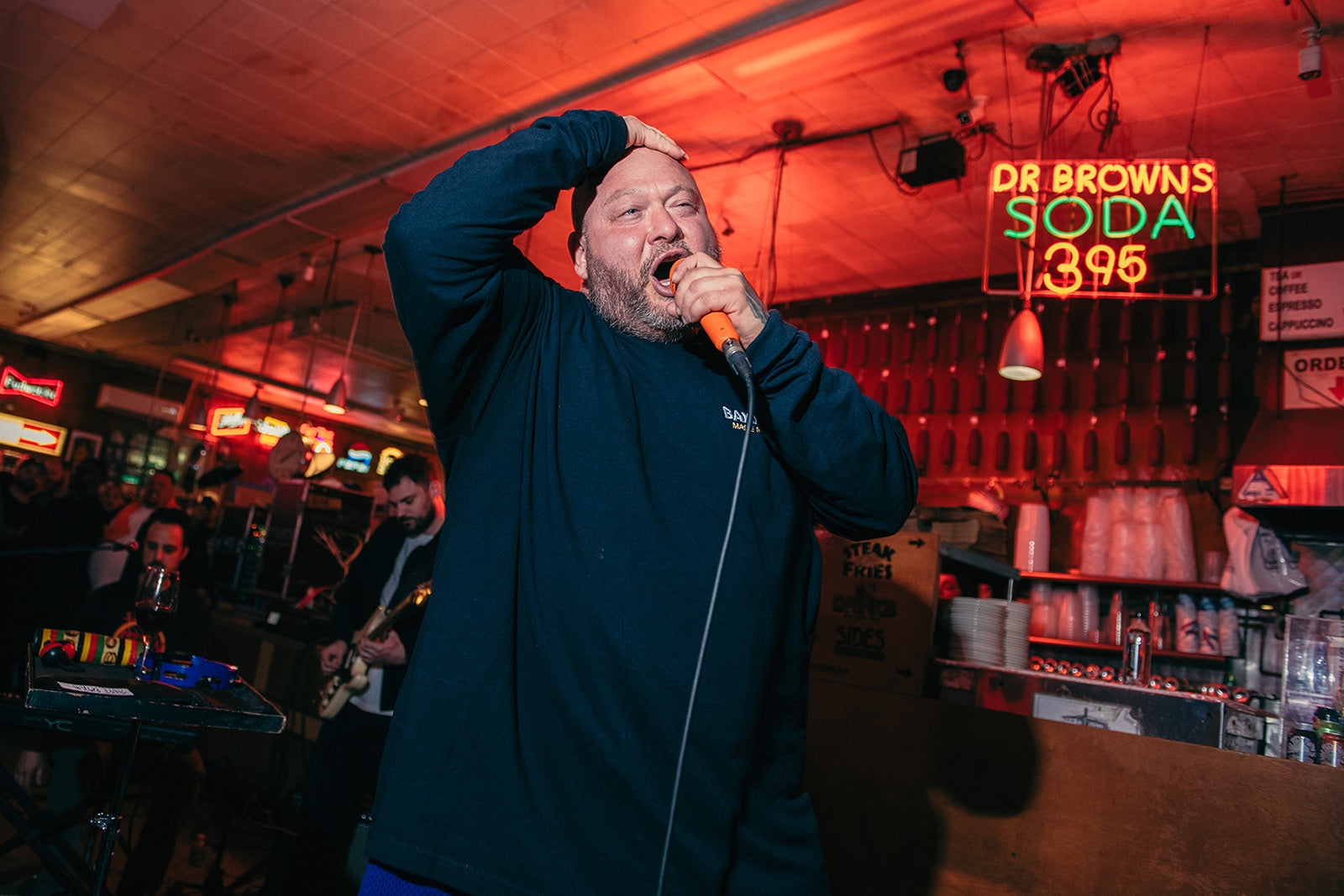 Action Bronson played Katz’s Deli (pics)