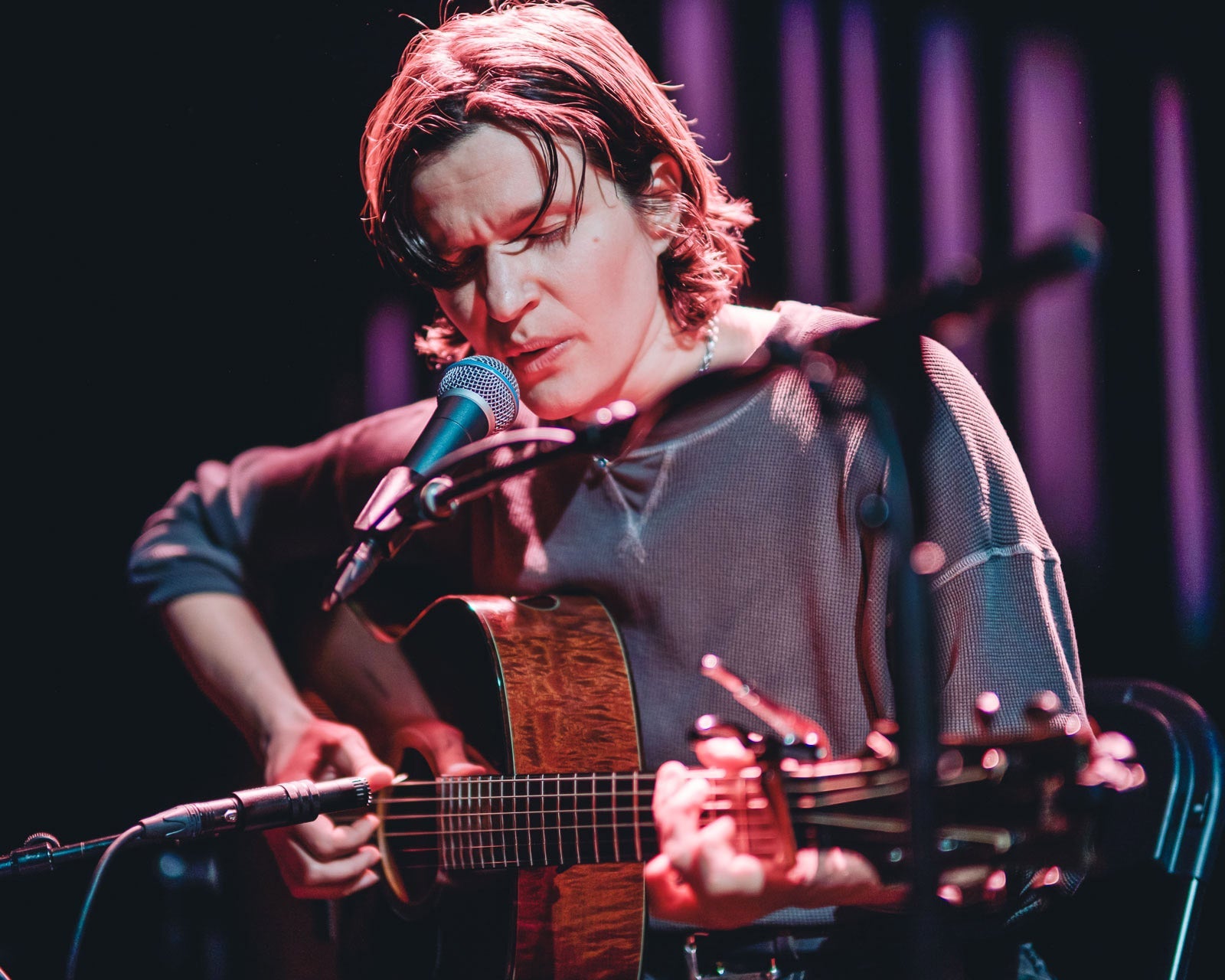 Big Thief’s Adrianne Lenker played Music Hall of Williamsburg w/ Palehound’s El Kempner (pics, video, review)
