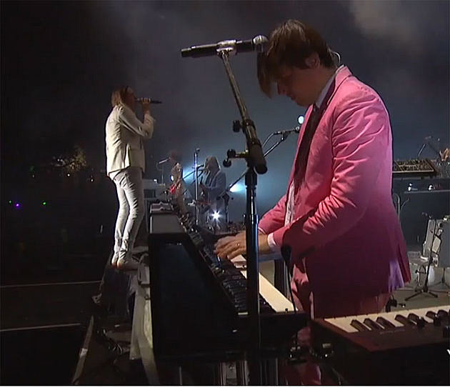 Arcade Fire played Voodoo, but not new songs like at the secret show (setlist)