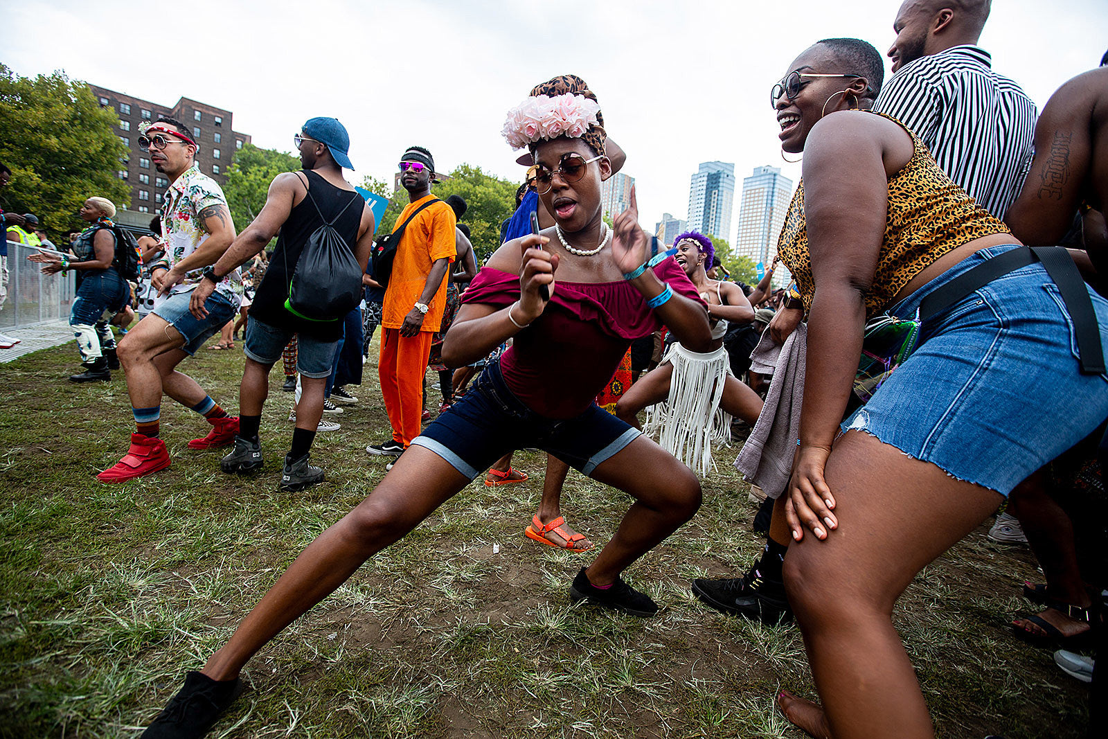 Afropunk 2018 Sunday pics (Erykah Badu, Janelle Monae, Pusha T, fashion & more)