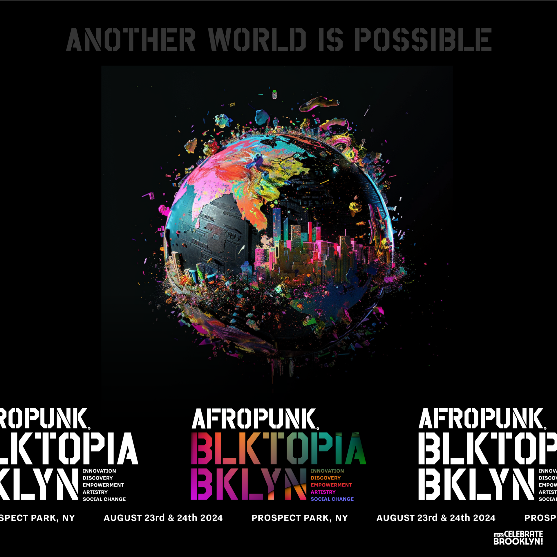 Erykah Badu playing AFROPUNK 2024 in Prospect Park