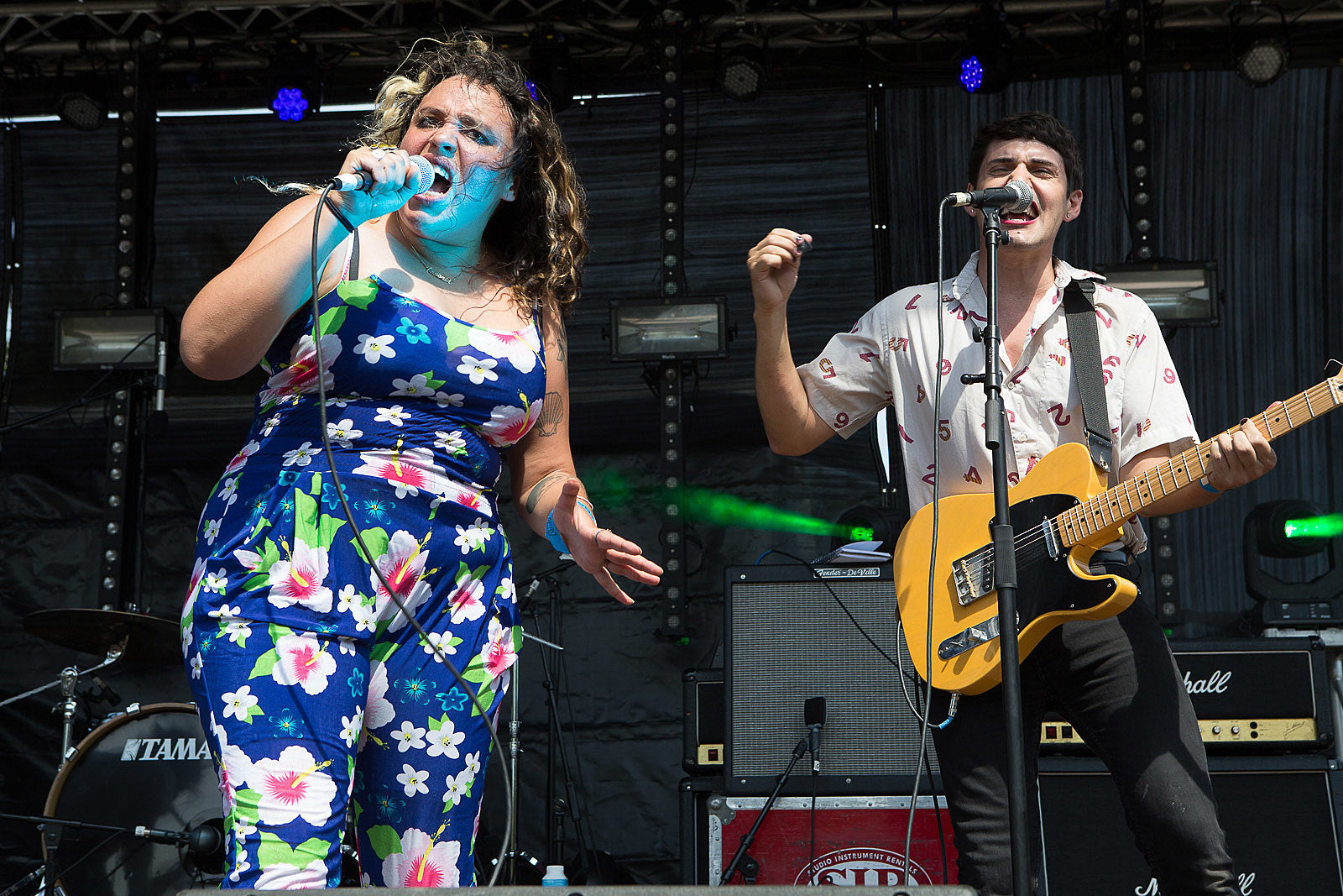 Downtown Boys playing Hurray for the Riff Raff’s NYC fest, Philly’s Project Pabst