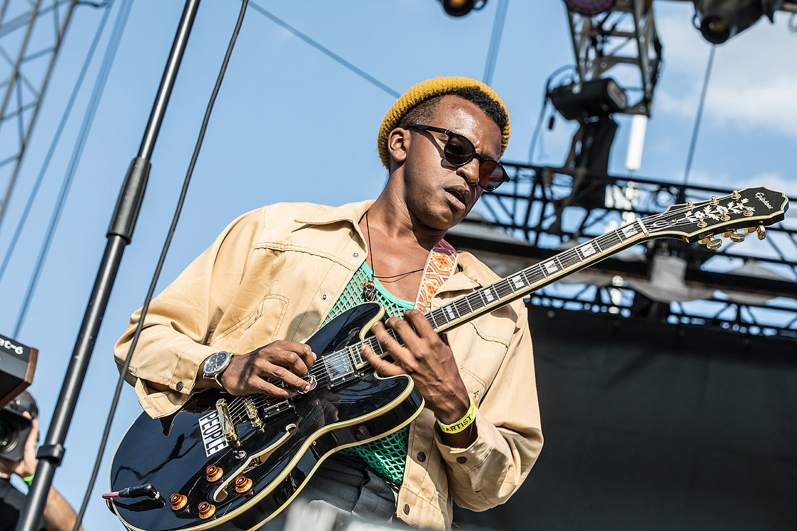 Sinkane talking at Rockwood, playing a museum, touring with Son Lux