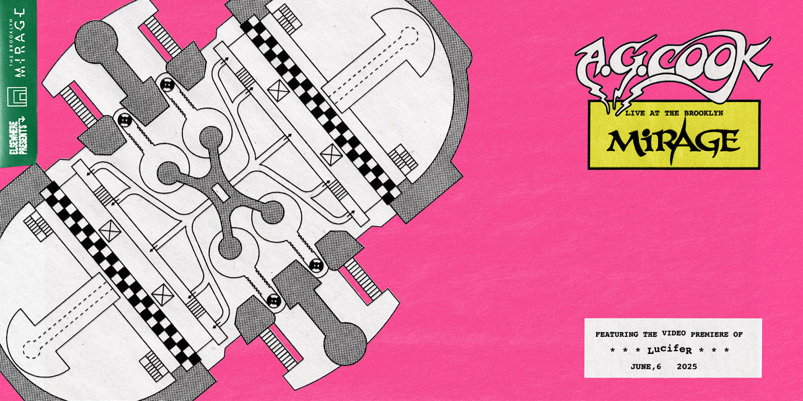 A.G. Cook announces Brooklyn Mirage show (BV Presale)