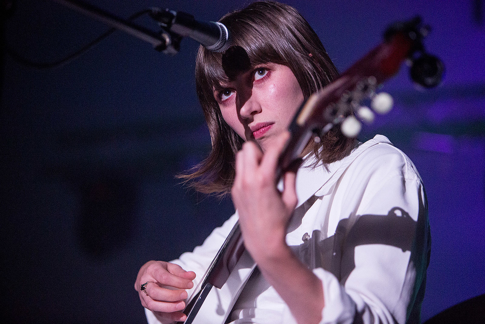 Aldous Harding, Tiny Hazard & M Lamar in a Greenpoint church (pics)