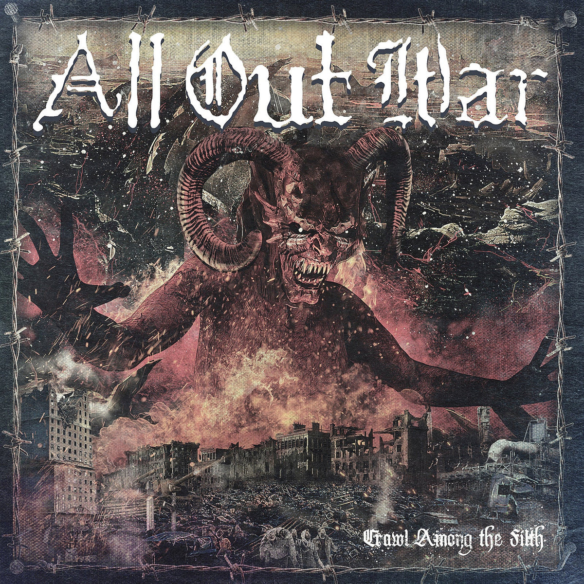 stream All Out War’s new album ‘Crawl Among the Filth’