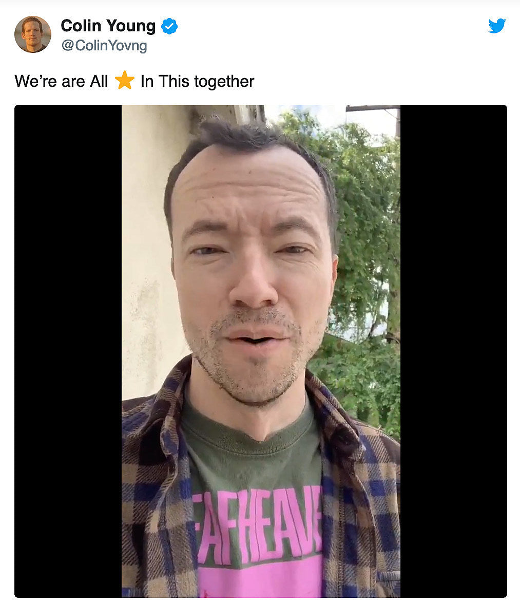 members of Touche Amore, Every Time I Die, & more sing Smash Mouth’s “All Star” to parody that celebrity “Imagine” video