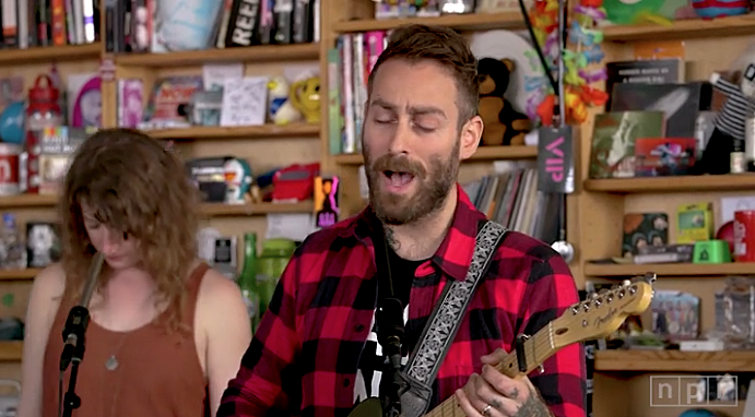 watch American Football’s Tiny Desk concert ft. Pure Bathing Culture & a children’s choir