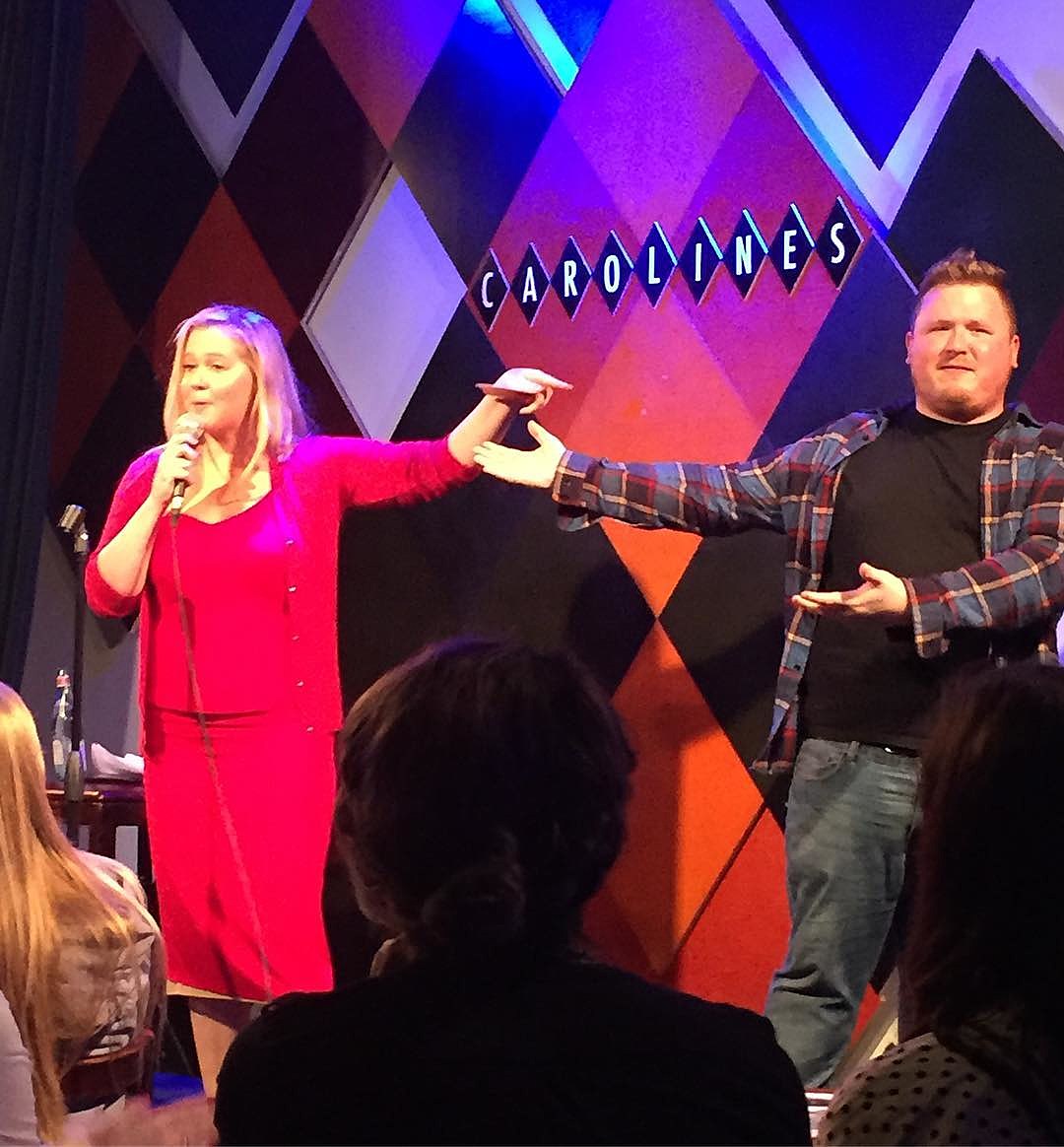Amy Schumer interrupted a comic at Carolines ++ tix on sale for Pier 17