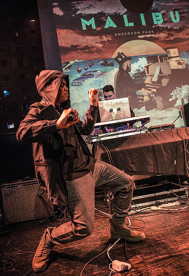 Anderson .Paak played SOB’s & ‘Colbert’ (pics, video, review)