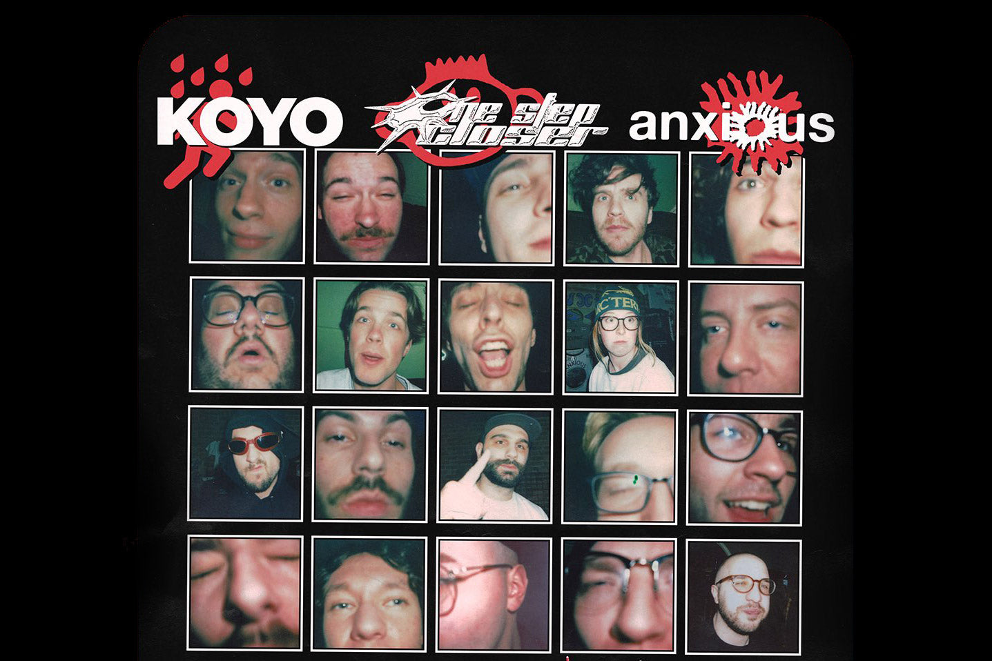 Anxious, Koyo & One Step Closer announce summer co-headlining tour with Prize Horse