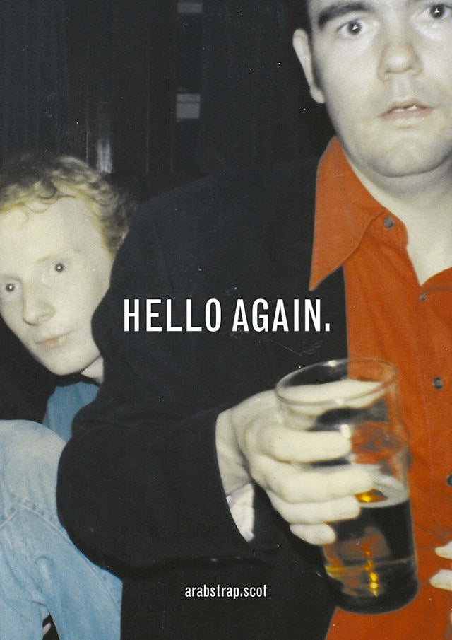 Arab Strap reuniting for 20th Anniversary with shows & new single