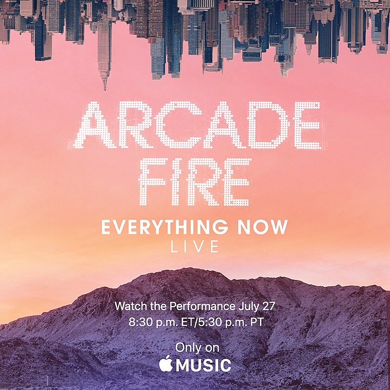 Arcade Fire playing free small Brooklyn show next week (livestreamed too)