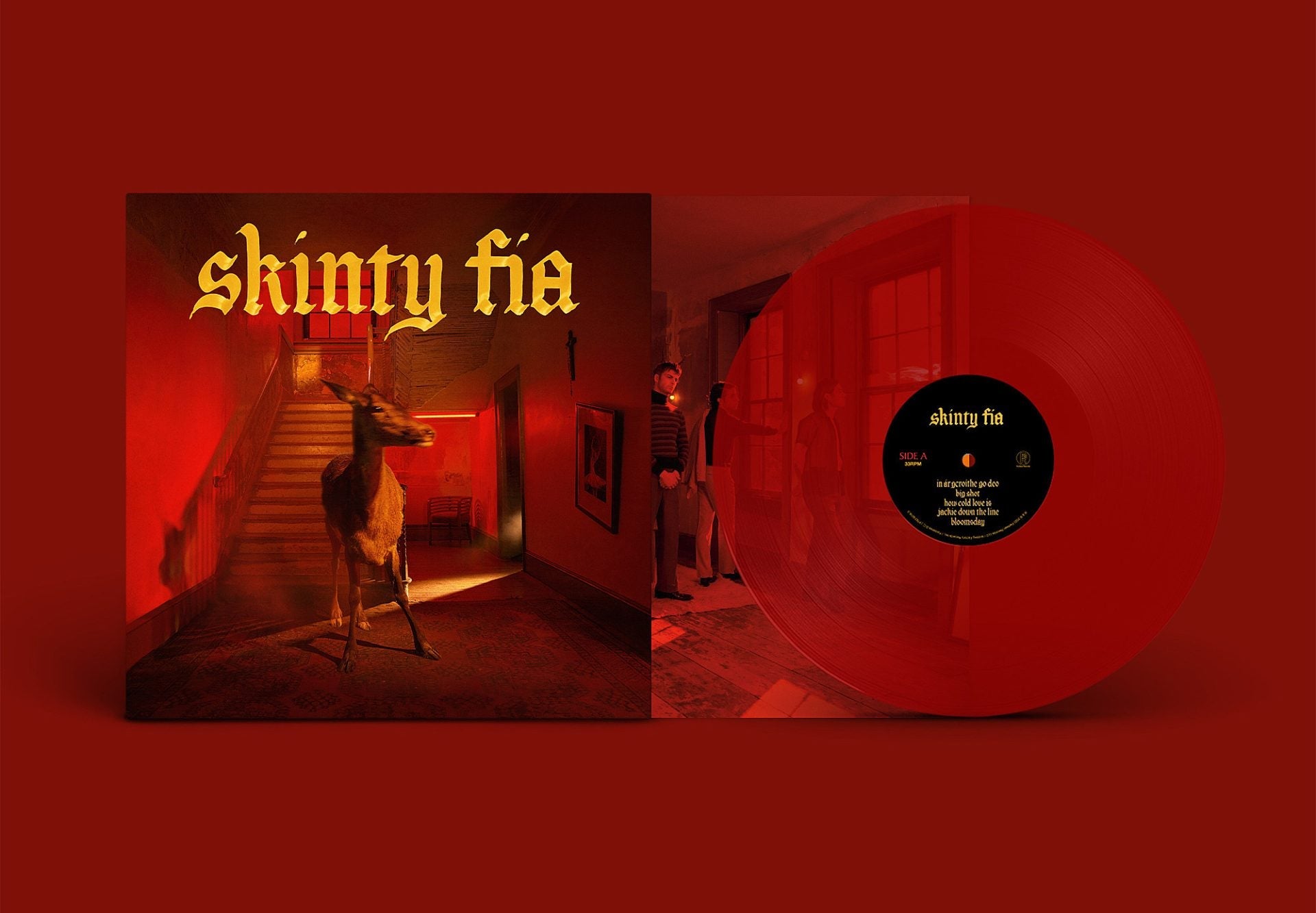 Exclusive: Fontaines DC’s new album on transparent red vinyl (get it here)