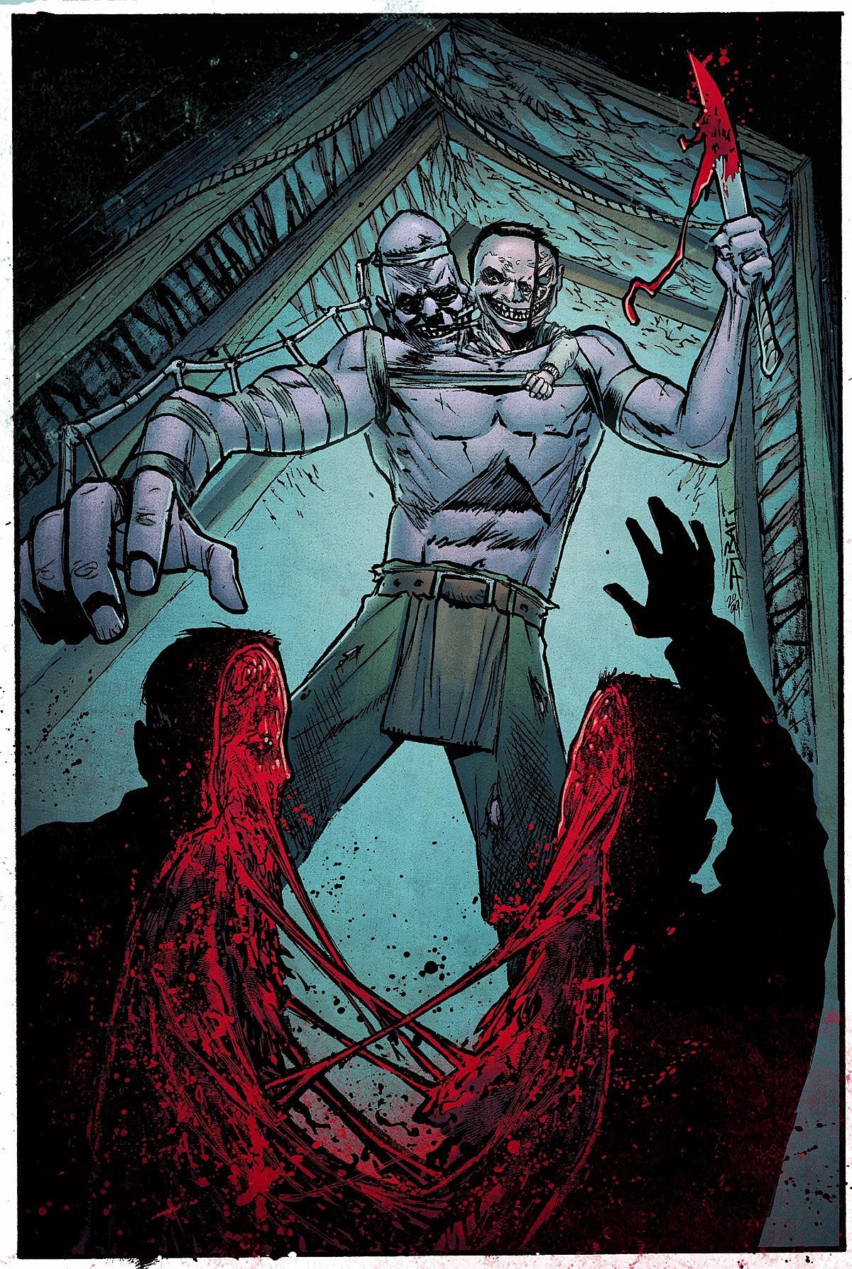 Coheed’s Claudio Sanchez turns classic Prize Fighter Inferno LP into horror comic series (exclusive covers available now)