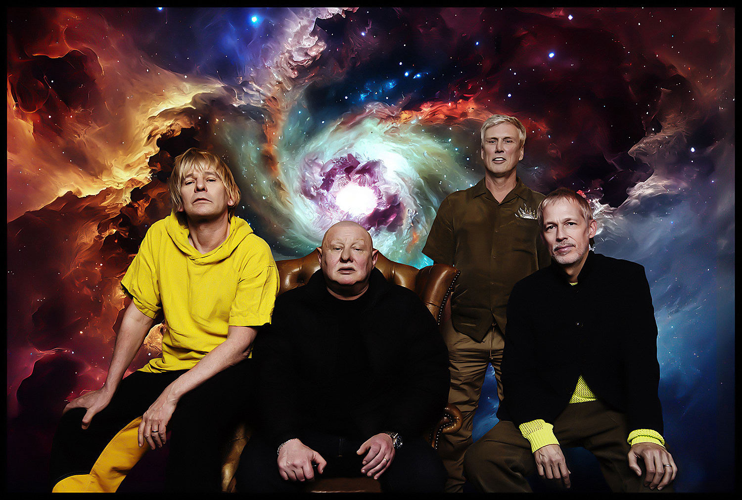 Mantra of the Cosmos (Ride / Happy Mondays) share debut single “Gorilla Guerilla”