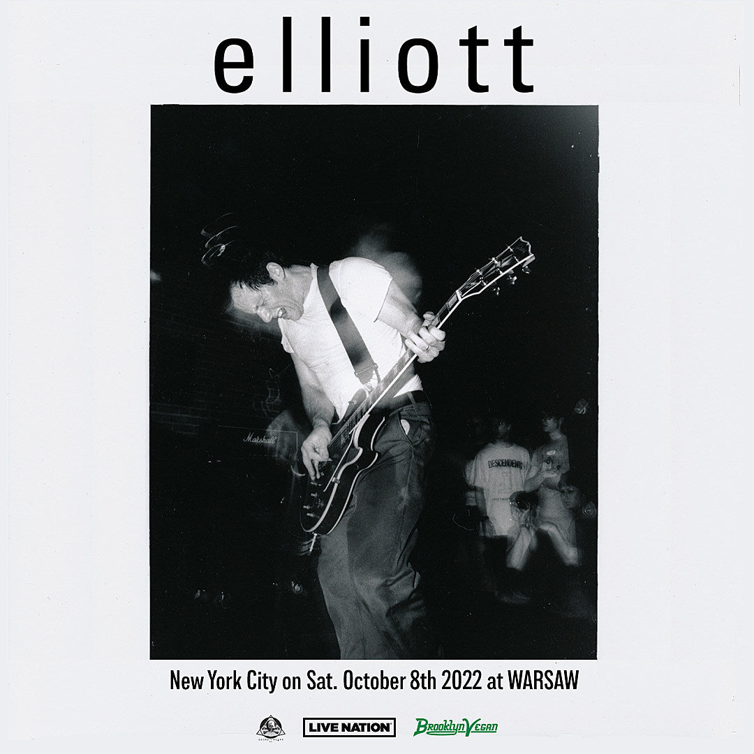 Tickets for Elliott’s NYC reunion show on BV presale (password here)