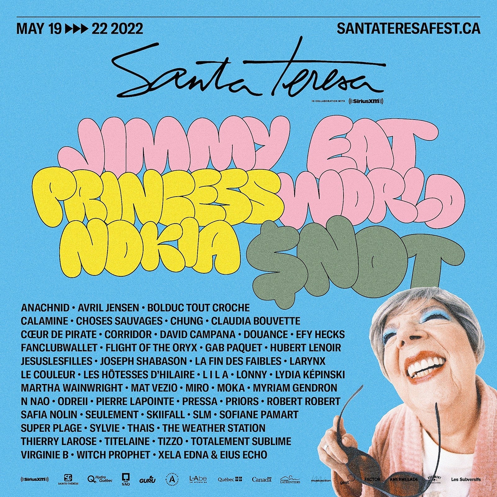 Jimmy Eat World, Princess Nokia, The Weather Station & more playing Montreal’s Santa Teresa Fest