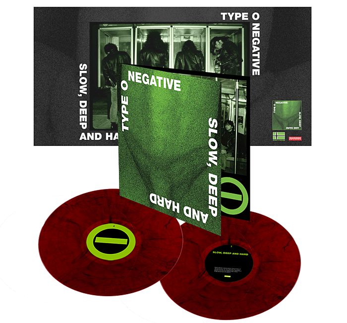 Type O Negative – ‘Slow Deep and Hard’ Exclusive Reissue on Blood Red Vinyl (limited to 500)