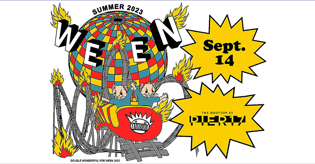 Ween @ The Rooftop at Pier 17 on BrooklynVegan presale (password here)
