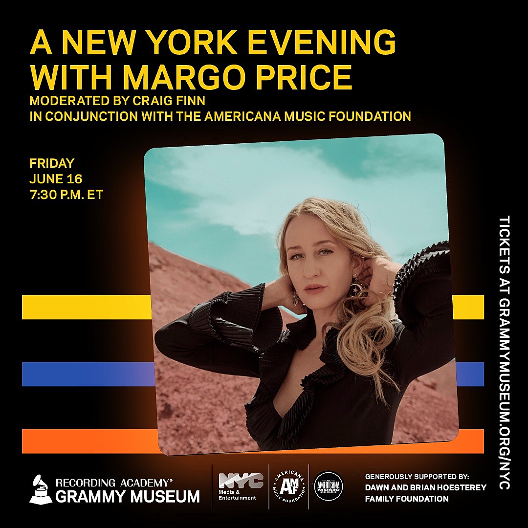 Margo Price adds NYC show/discussion with Craig Finn to tour